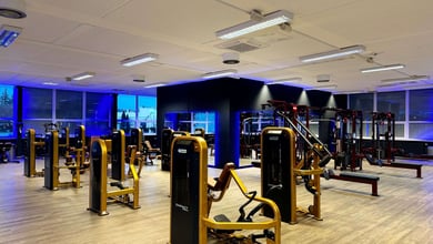 Muskelaufbau-Geräte im Trainingsbereich Muskelaufbau-Geräte im Trainingsbereich