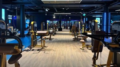 Trainingszone mit komplexen Kraftsystemen Multitrainer-Zone