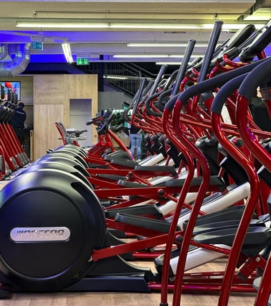 Crosstrainer in Nahaufnahme