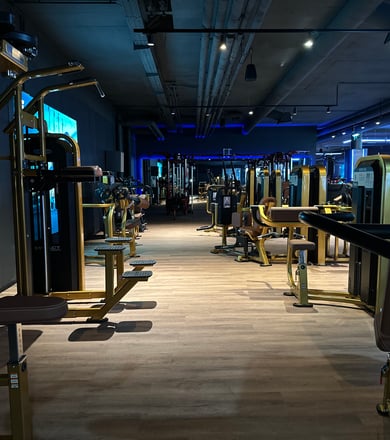 Bauchtrainer im Studio