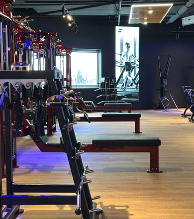 Kraft- und Cardiozone