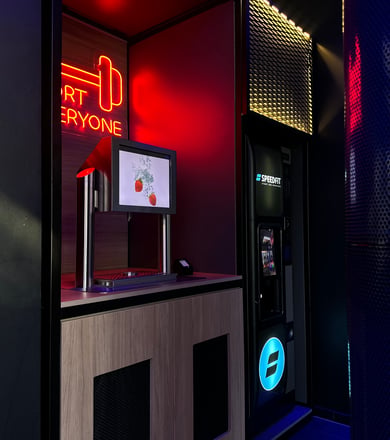 Snackautomat im Studio
